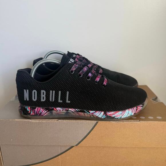 NoBull Outwork “Midnight Palm” Unisex Running Sneakers - SZ Men 5.5- Women 7 - Picture 2 of 13